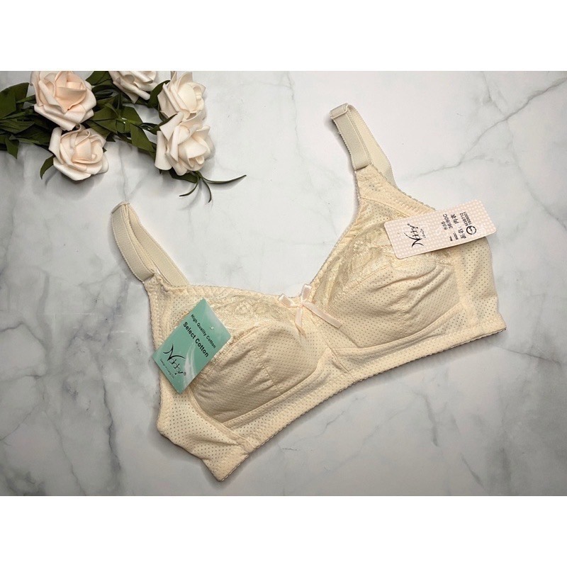 #885‼️熱銷款‼️【C罩杯】兩排釦 薄襯墊 蕾絲緹花 透氣布 吸濕排汗 無鋼圈 素色 學生內衣 內衣-細節圖4