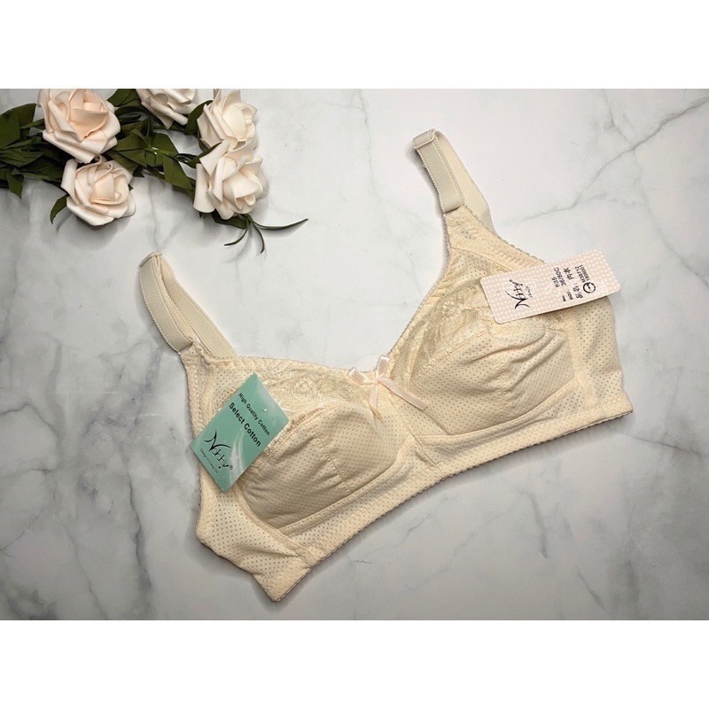 #885‼️熱銷款‼️【C罩杯】兩排釦 薄襯墊 蕾絲緹花 透氣布 吸濕排汗 無鋼圈 素色 學生內衣 內衣-細節圖4