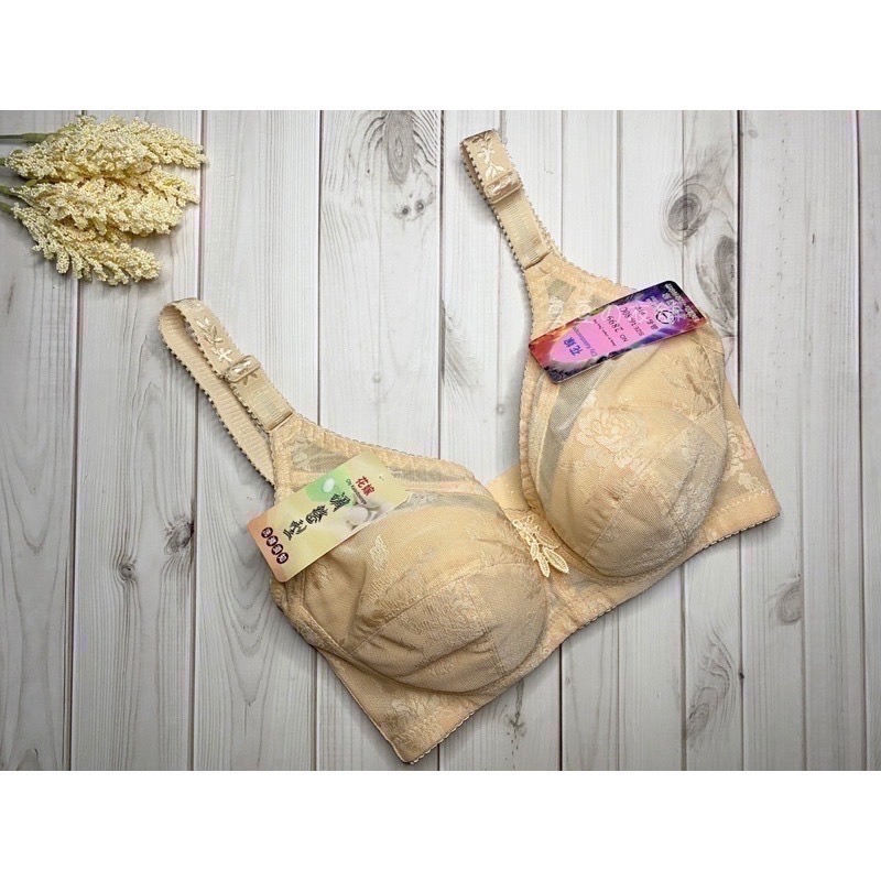 #2899/3900【C/D罩杯】三排釦 調整型內衣 蕾絲緹花 無鋼圈 素色 加大 大碼 大尺碼 內衣-細節圖5