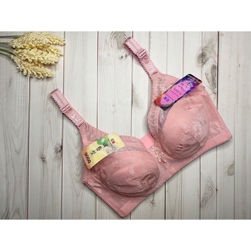 #2899/3900【C/D罩杯】三排釦 調整型內衣 蕾絲緹花 無鋼圈 素色 加大 大碼 大尺碼 內衣-細節圖4