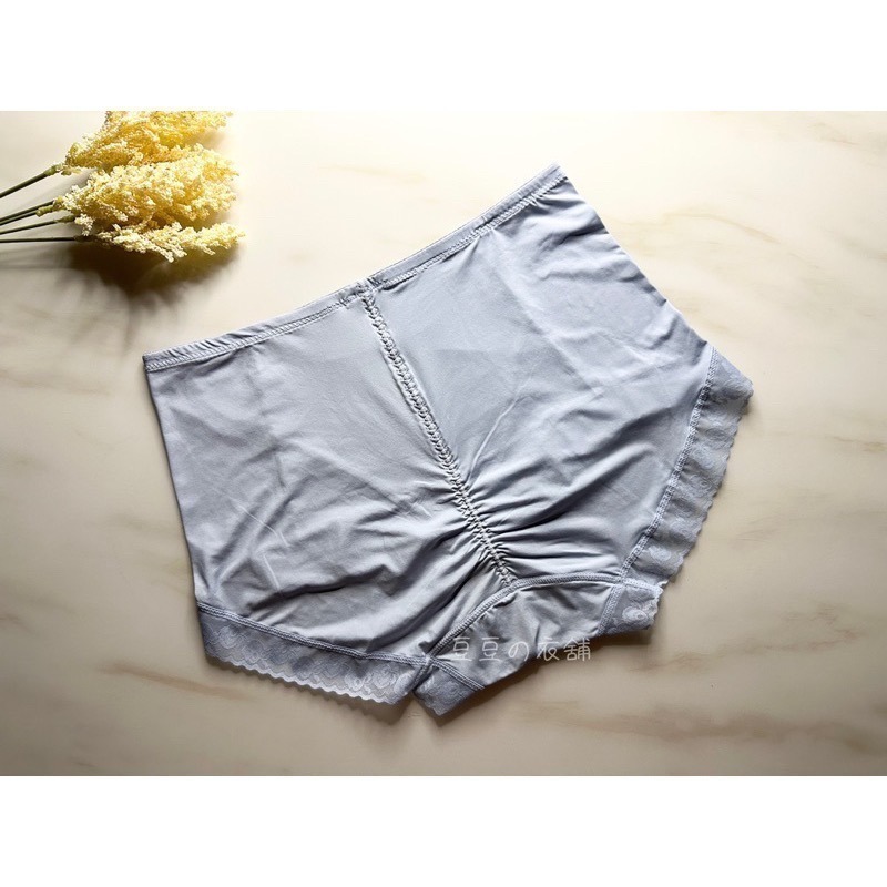 #68812 台灣監製 沁涼抗菌 紫杉醇褲底 涼感 親膚 蕾絲 中高腰 無痕內褲 女生內褲 女內褲 內褲-細節圖5