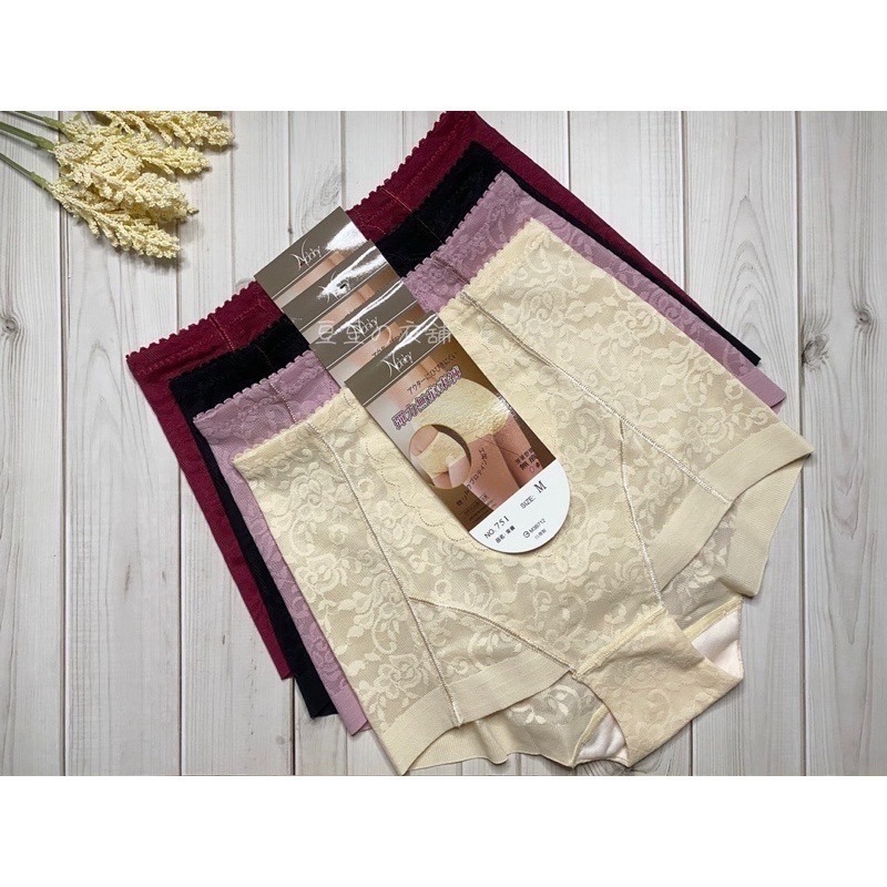 #751 台灣製 媽媽推薦 蕾絲 性感 無痕 透氣 塑身褲 雕塑褲 中高腰 大碼 大尺碼 女生內褲 女內褲 內褲-細節圖3