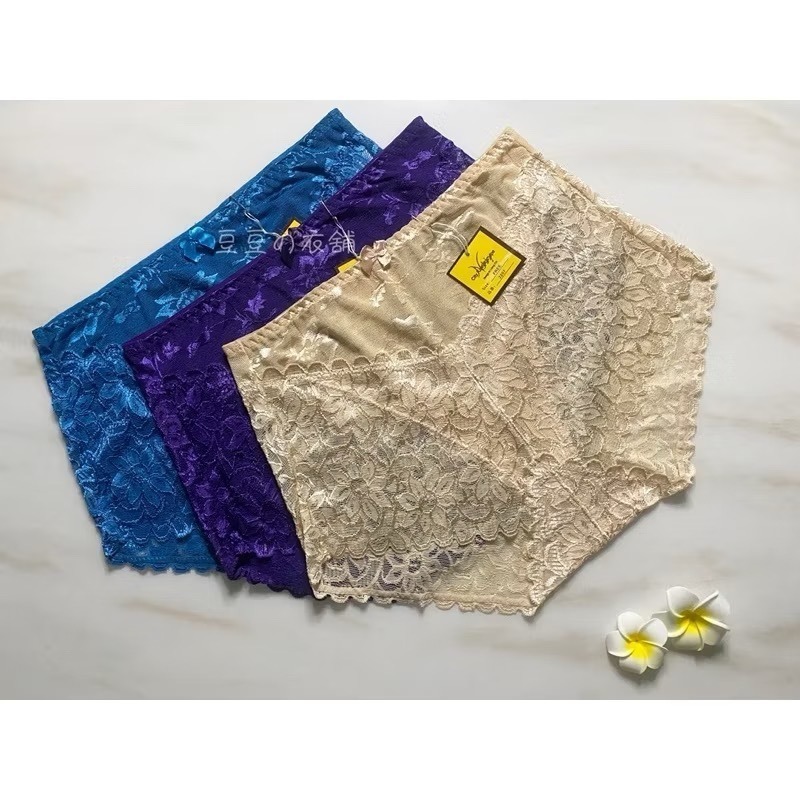 #2207 台灣製 無痕 柔軟 蕾絲 性感 高腰 女生內褲 女內褲 內褲-細節圖3