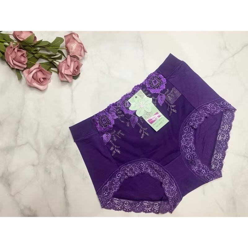 #0997 蕾絲 性感 親膚 柔軟 無痕 棉 中腰 女生內褲 女內褲 內褲-細節圖4