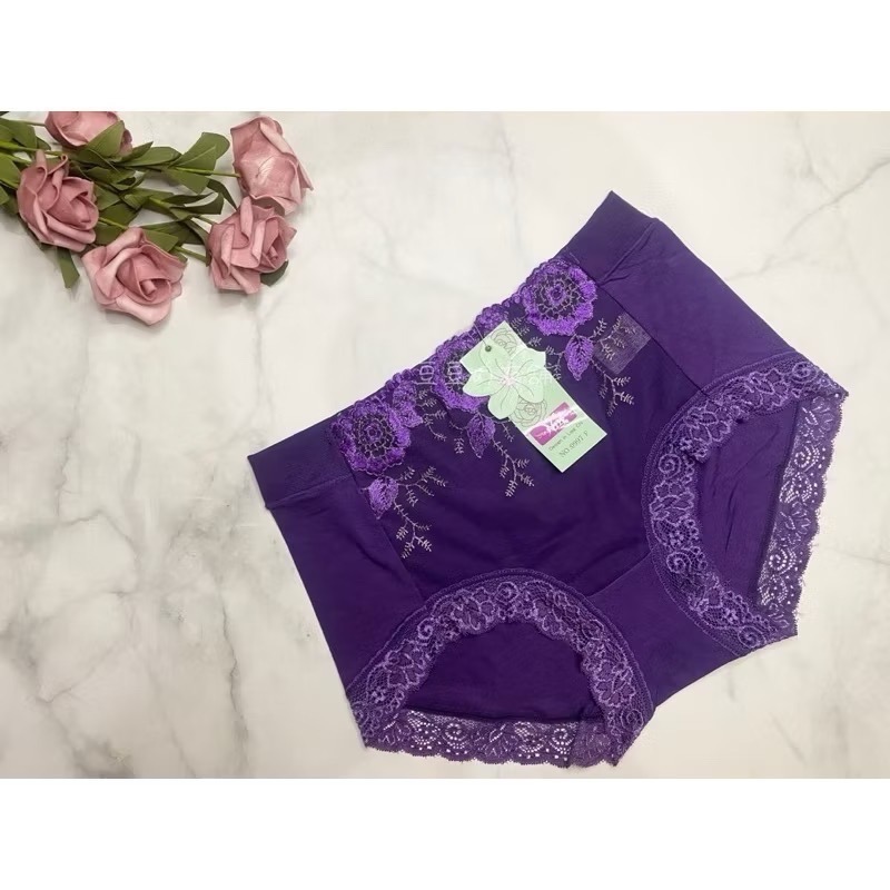 #0997 蕾絲 性感 親膚 柔軟 無痕 棉 中腰 女生內褲 女內褲 內褲-細節圖4