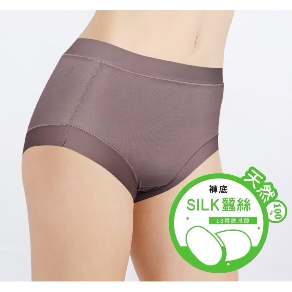 #9102 SOFT LIGHT 舒芙蕾內褲 絲絲入扣 超薄 涼感 蠶絲 無痕 透氣 中腰 女生內褲 女內褲 內褲-細節圖2