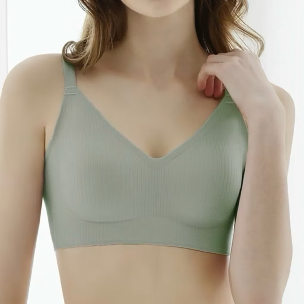 #5719 無痕裸感 立體3D 無鋼圈 無痕 零觸感 零束縛 涼感內衣 萊卡纖維 吸濕排汗 內衣頻道 內衣-細節圖3