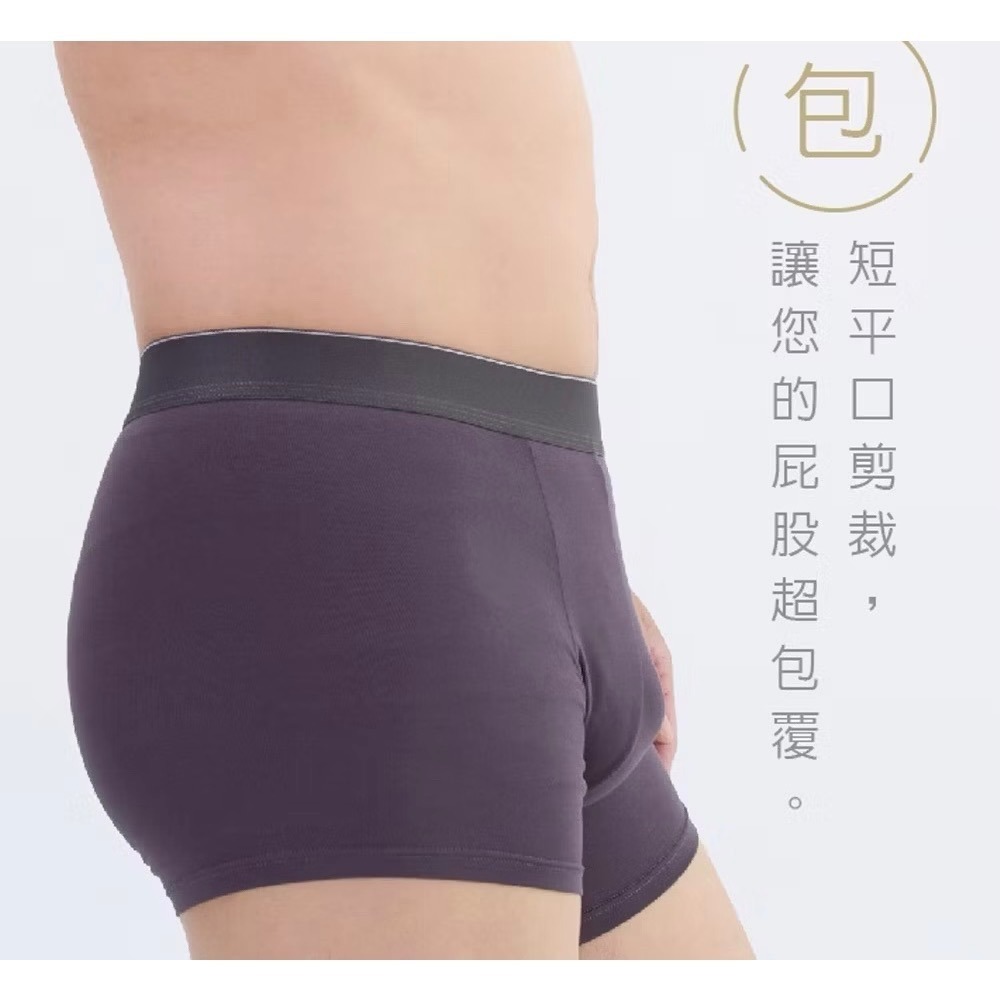 #8708 石墨烯抑菌四角褲 吸濕排汗 透氣 石墨烯 抑菌 超薄彈力 平口褲 四角褲 男內褲 男生內褲 內褲-細節圖9