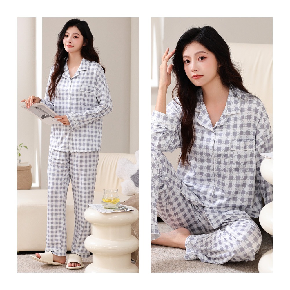 甜美長袖套裝居家服-4色可選-細節圖6