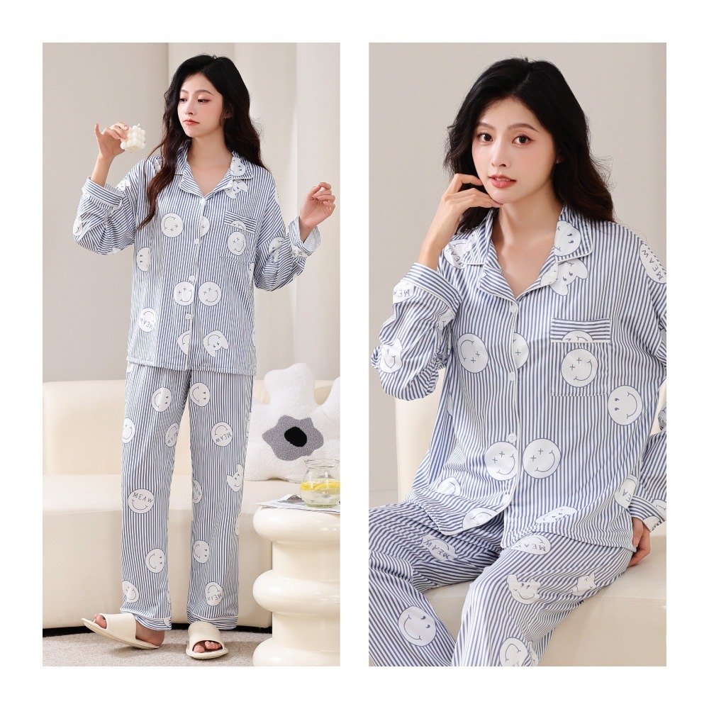 甜美長袖套裝居家服-4色可選-細節圖8