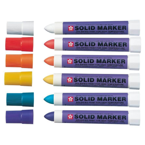 櫻花牌 9色Sakura xsc solid paint marker 耐高溫櫻花 工業蠟筆 固體漆筆