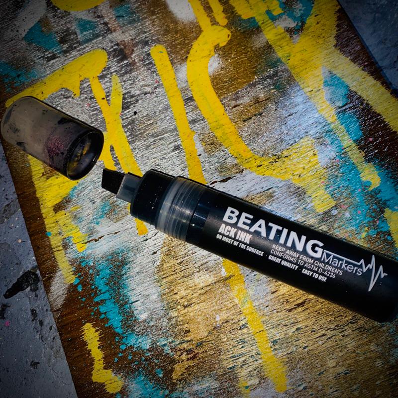 【思勃銳肯】Beating Markers ACK INK永久性酒精墨水麥克筆 塗鴉筆 多色 8mm 15mm 30mm-細節圖7