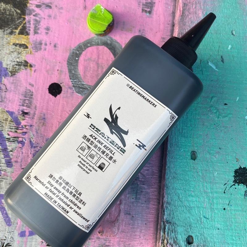 Beating Markers 500ml Ack ink refill 大瓶速乾強力酒精補充墨水 雄獅 奇異筆類可用-細節圖3