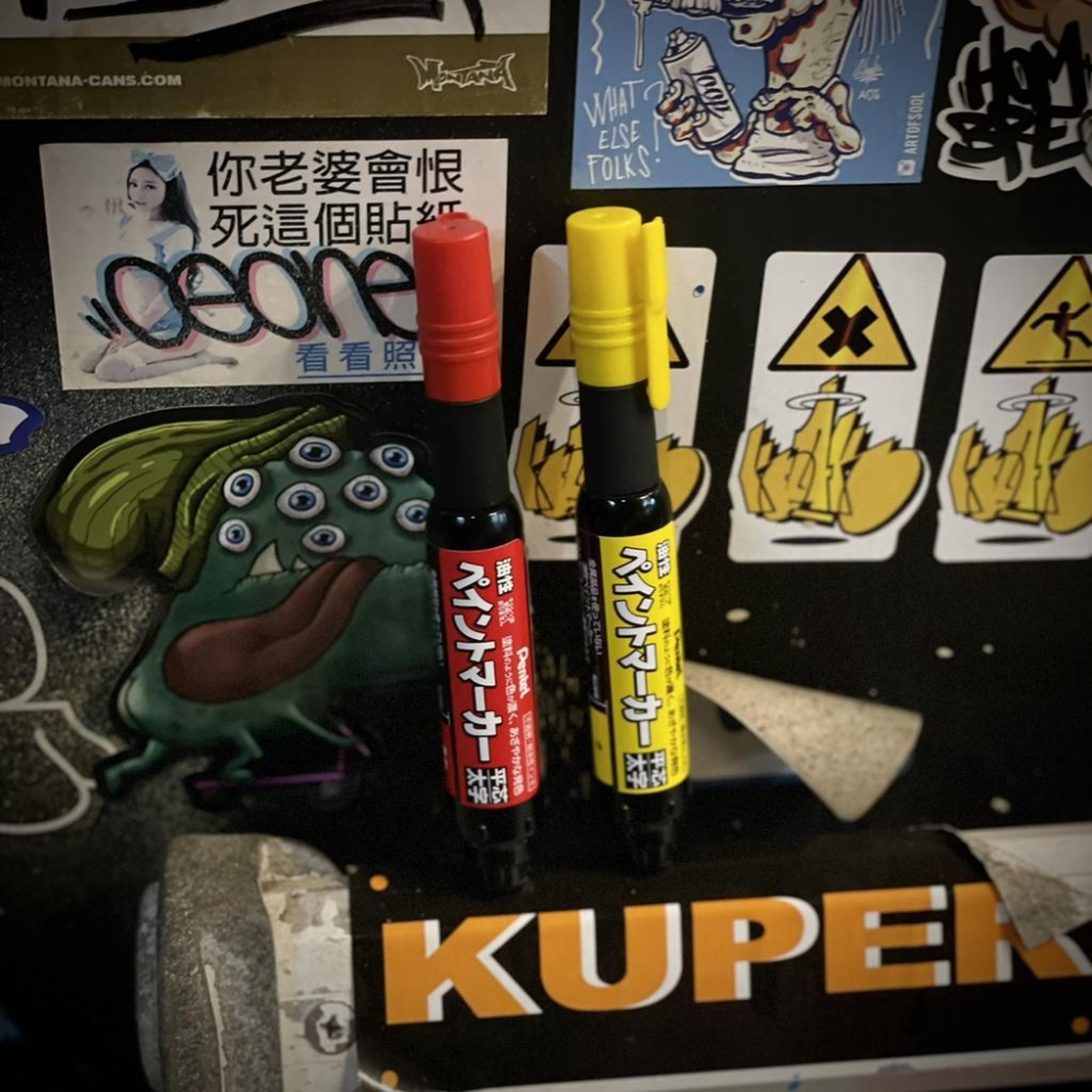 Pentel MWP-30 飛龍牌工業用油性斜頭麥克筆-細節圖4