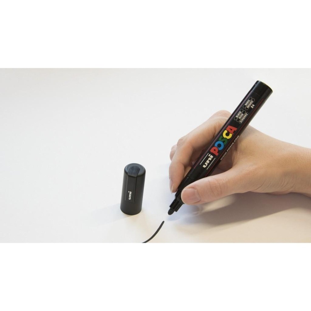 漆島 台灣塗鴉 54色蝦皮最齊全 三菱 UNI Posca PC-5M水性高覆蓋馬克筆-細節圖3