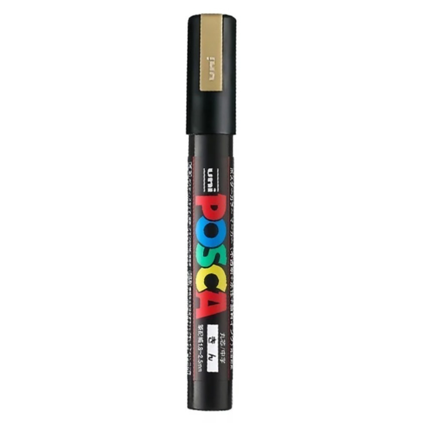 漆島 台灣塗鴉 54色蝦皮最齊全 三菱 UNI Posca PC-5M水性高覆蓋馬克筆-規格圖5