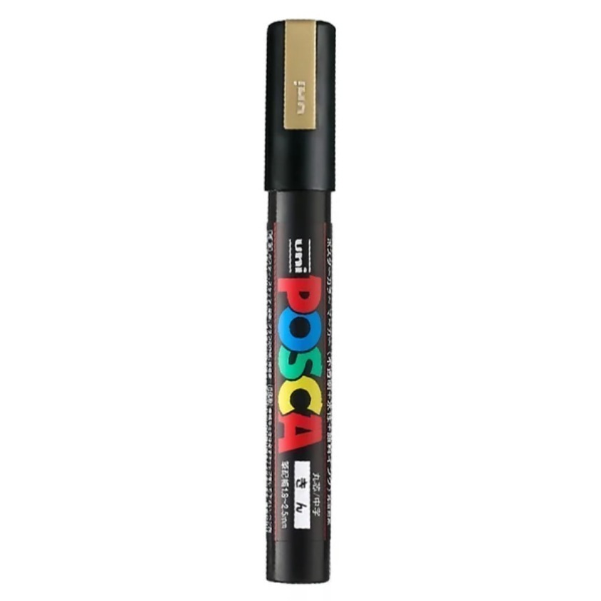 漆島 台灣塗鴉 54色蝦皮最齊全 三菱 UNI Posca PC-5M水性高覆蓋馬克筆-規格圖5