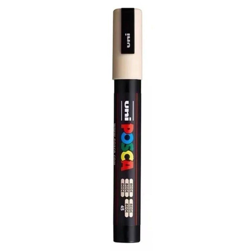 漆島 台灣塗鴉 54色蝦皮最齊全 三菱 UNI Posca PC-5M水性高覆蓋馬克筆-規格圖5