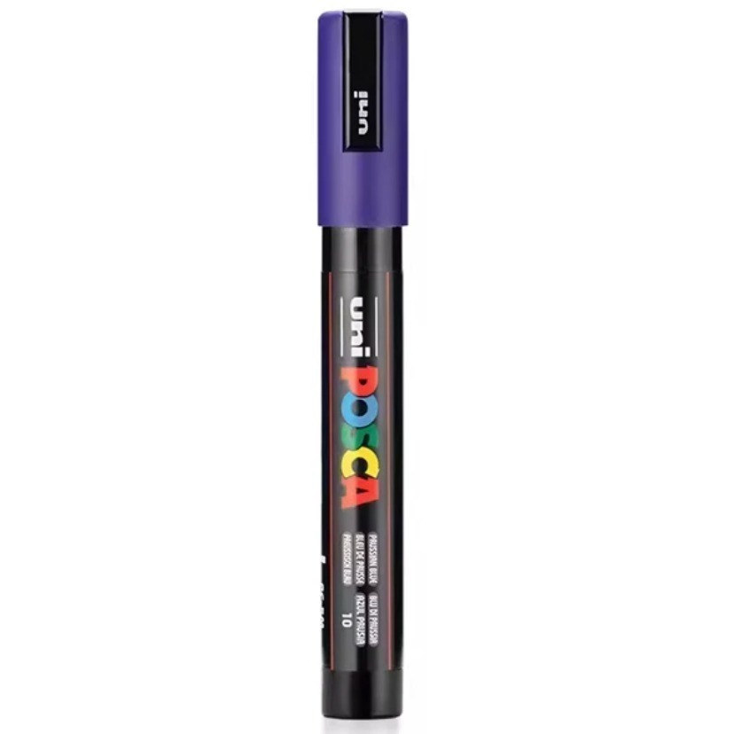 漆島 台灣塗鴉 54色蝦皮最齊全 三菱 UNI Posca PC-5M水性高覆蓋馬克筆-規格圖5
