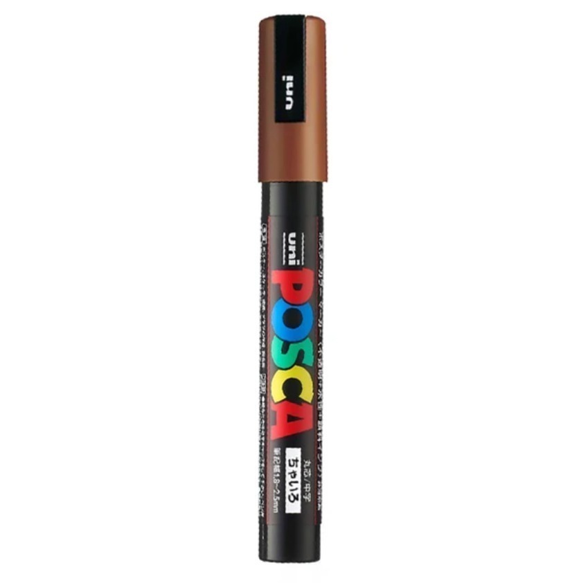 漆島 台灣塗鴉 54色蝦皮最齊全 三菱 UNI Posca PC-5M水性高覆蓋馬克筆-規格圖5