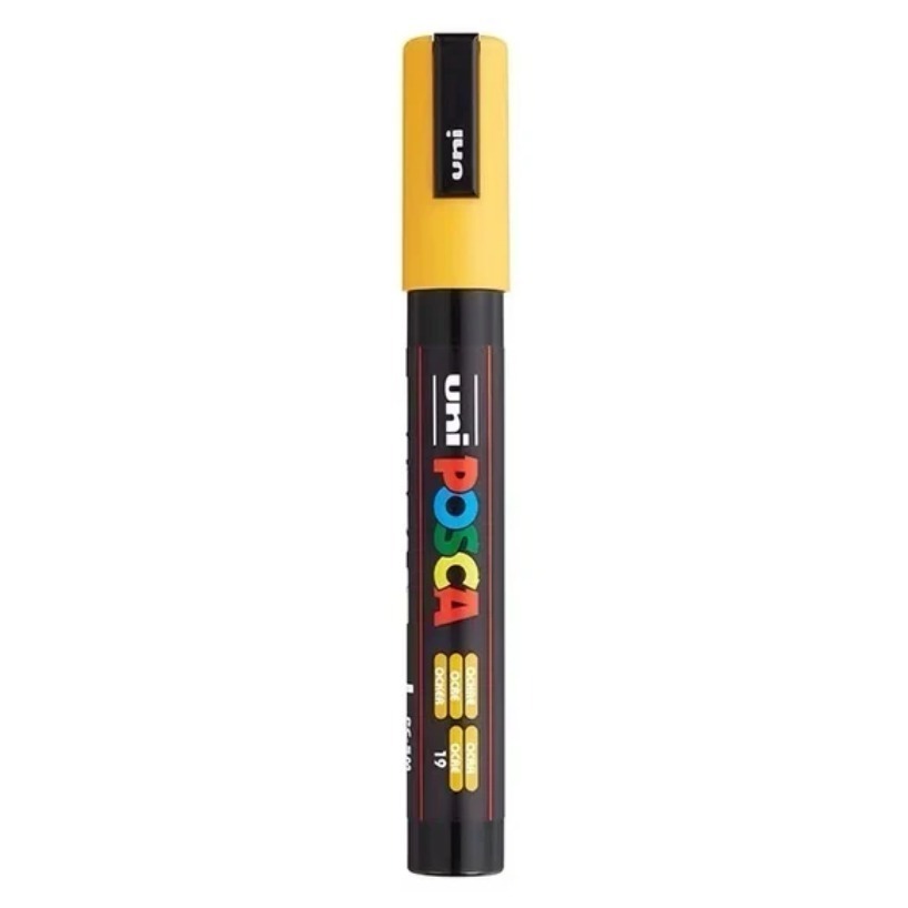 漆島 台灣塗鴉 54色蝦皮最齊全 三菱 UNI Posca PC-5M水性高覆蓋馬克筆-規格圖5