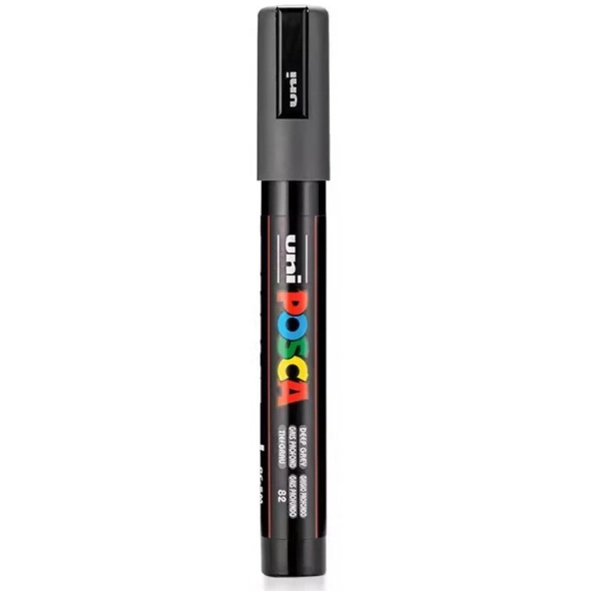 漆島 台灣塗鴉 54色蝦皮最齊全 三菱 UNI Posca PC-5M水性高覆蓋馬克筆-規格圖5
