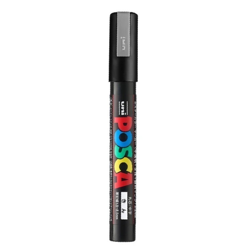 漆島 台灣塗鴉 54色蝦皮最齊全 三菱 UNI Posca PC-5M水性高覆蓋馬克筆-規格圖5