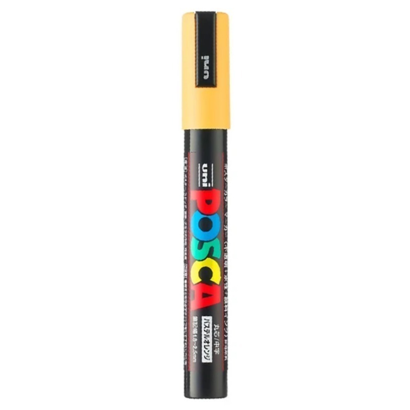 漆島 台灣塗鴉 54色蝦皮最齊全 三菱 UNI Posca PC-5M水性高覆蓋馬克筆-規格圖5