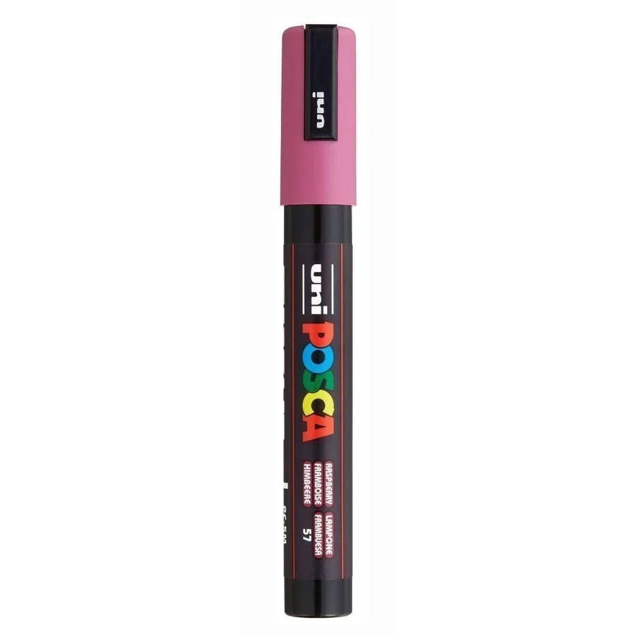 漆島 台灣塗鴉 54色蝦皮最齊全 三菱 UNI Posca PC-5M水性高覆蓋馬克筆-規格圖5