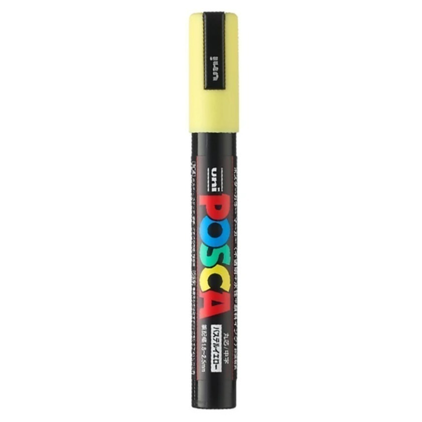 漆島 台灣塗鴉 54色蝦皮最齊全 三菱 UNI Posca PC-5M水性高覆蓋馬克筆-規格圖5