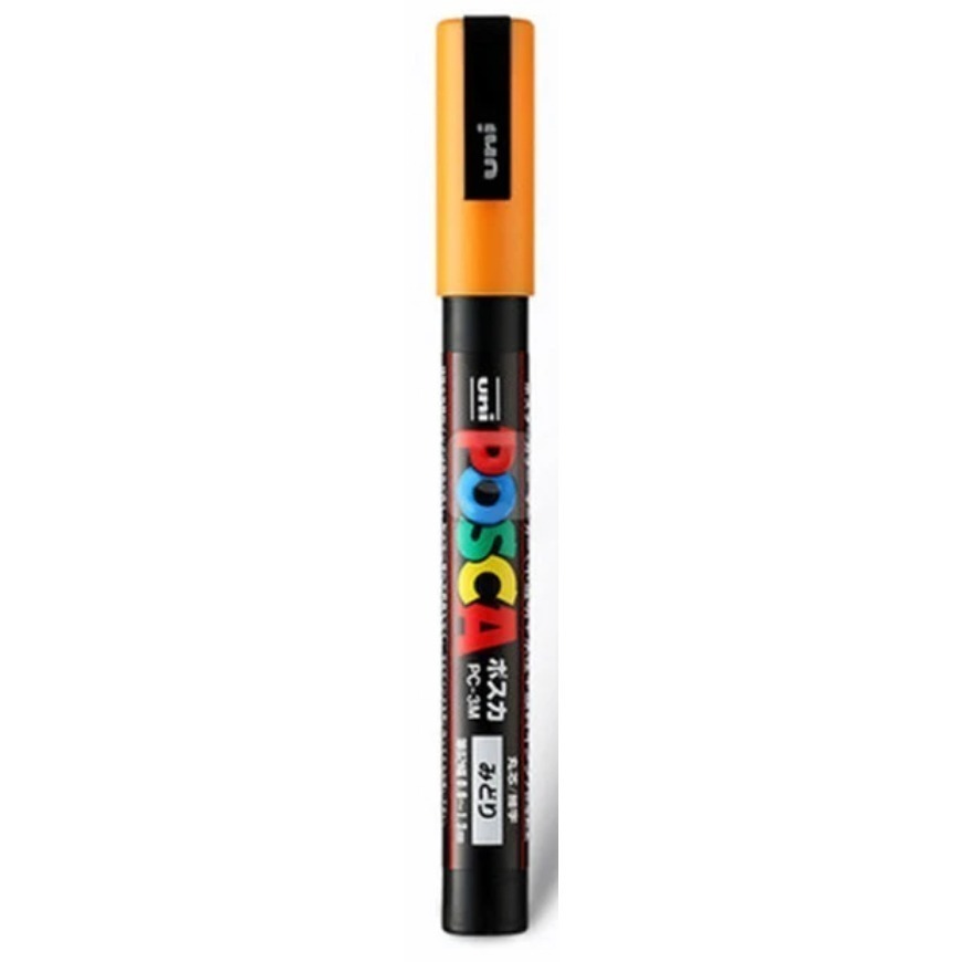 漆島 台灣塗鴉 54色蝦皮最齊全 三菱 UNI Posca PC-5M水性高覆蓋馬克筆-規格圖5