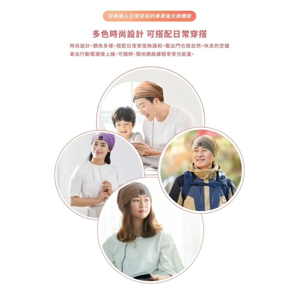 Dr. Tai 光能帽-細節圖4