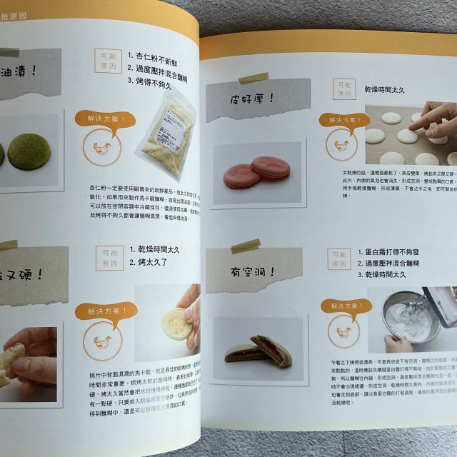 哲美系_《真的簡單！第一次就烤出漂亮馬卡龍：表面光滑，口感爽脆，色彩繽紛，還有蕾絲裙邊！》熊谷裕子 著 瑞昇出版-細節圖6