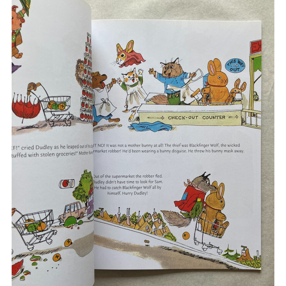 哲美系_《Richard Scarry＇s Great Big Mystery Book》-細節圖5