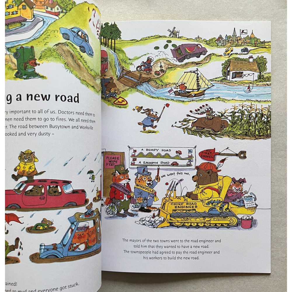 哲美系_《What do people do all day》HarperCollins Childrens UK-細節圖4