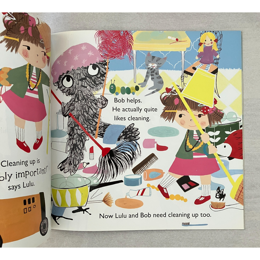 哲美系_《Lulu and Bob》Lerry Korda 英文繪本-細節圖4