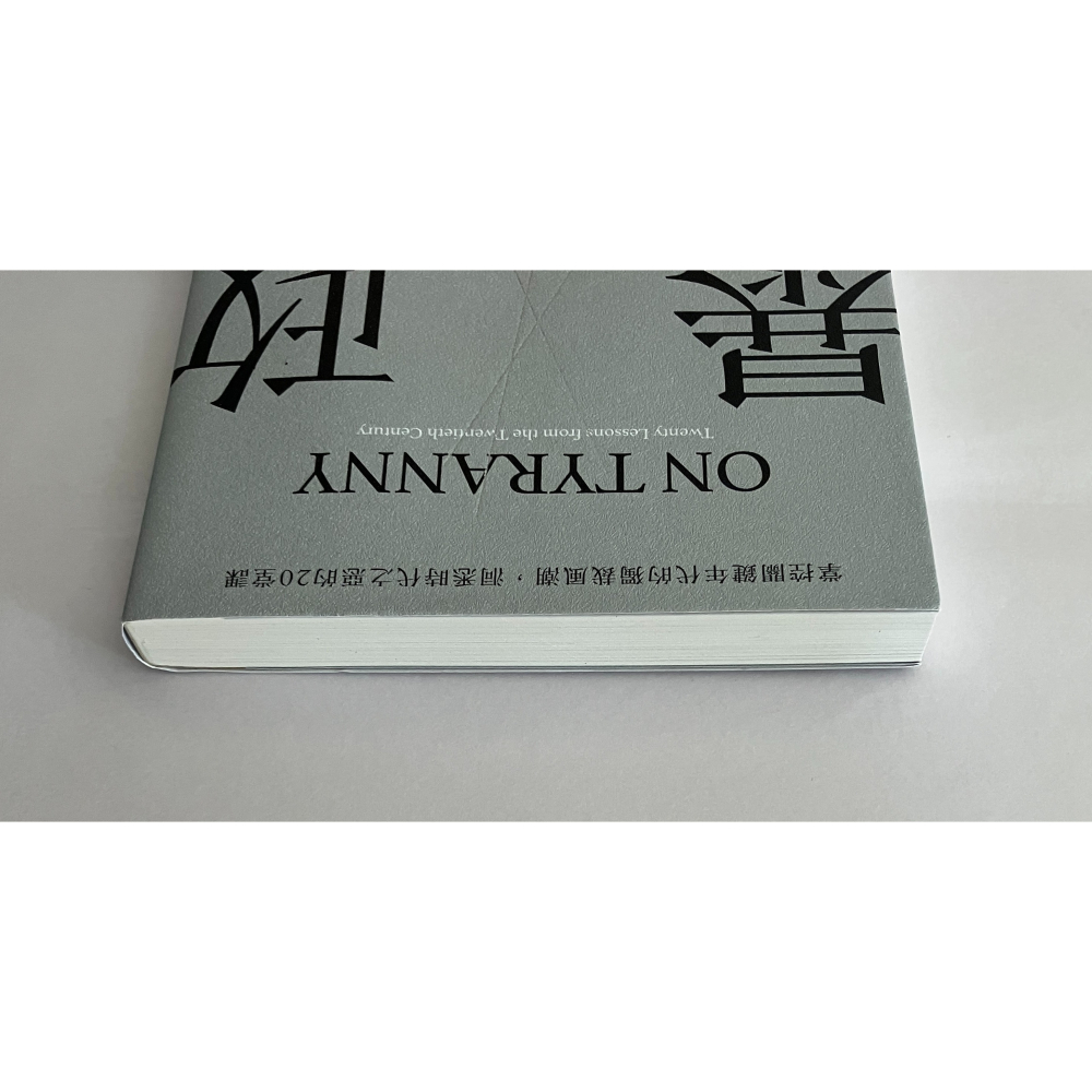 哲美系_《暴政：掌控關鍵年代的獨裁風潮，洞悉時代之惡的20堂課》提摩希‧史奈德 著 聯經出版-細節圖2