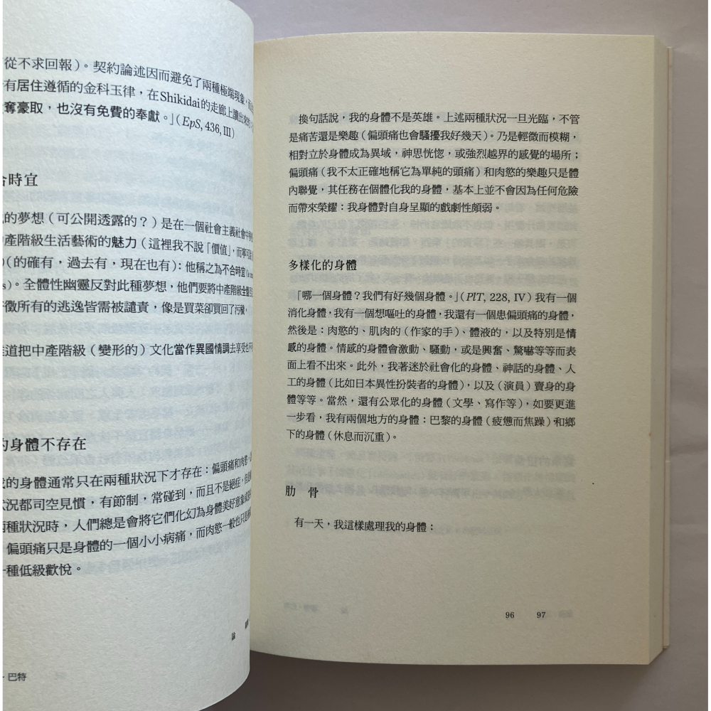 哲美系_《羅蘭．巴特論羅蘭．巴特》（全新修訂版）作者: 羅蘭．巴特 譯者： 劉森堯、林志明 麥田出版-細節圖7