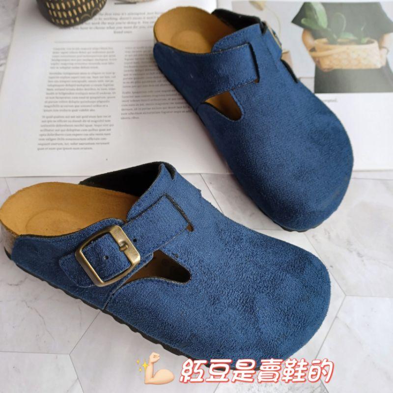 <紅豆是賣鞋的>🎉前包後空懶人鞋、真皮鞋墊+鞋跟專利舒軟墊穆勒鞋🇹🇼台灣製、好穿平底鞋-細節圖4