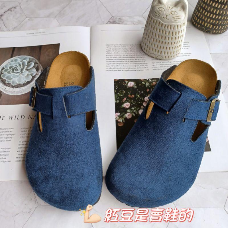 <紅豆是賣鞋的>🎉前包後空懶人鞋、真皮鞋墊+鞋跟專利舒軟墊穆勒鞋🇹🇼台灣製、好穿平底鞋-細節圖5