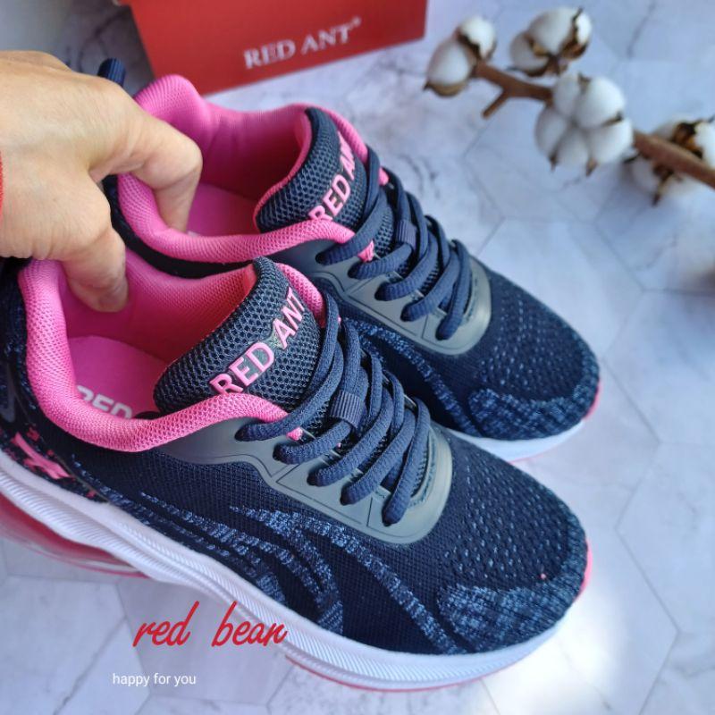 <紅豆是賣鞋的>📣新款紅螞蟻氣墊休閒鞋🏃RED ANT飛織+熱切鞋面、好穿好走休閒鞋、防震乳膠、圓頭寬楦休閒運動鞋-細節圖4