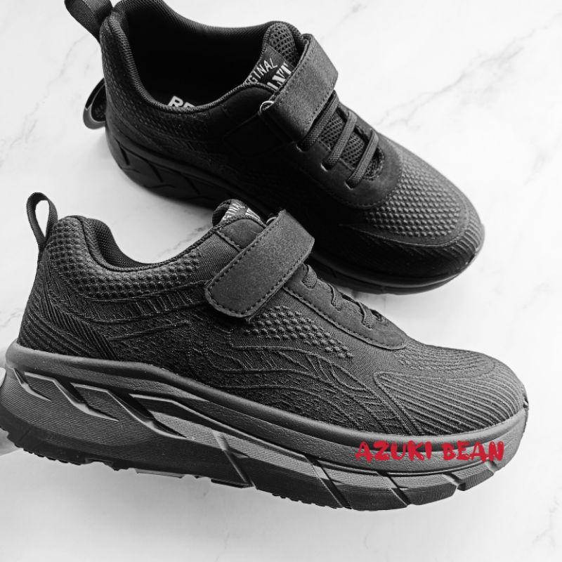 <紅豆是賣鞋的>📣新款紅螞蟻超輕質休閒運動鞋、🐜魔鬼氈款休閒、健走、運動鞋、寬楦頭久站不累休閒鞋、特殊飛織鞋面+中底乳膠-細節圖2