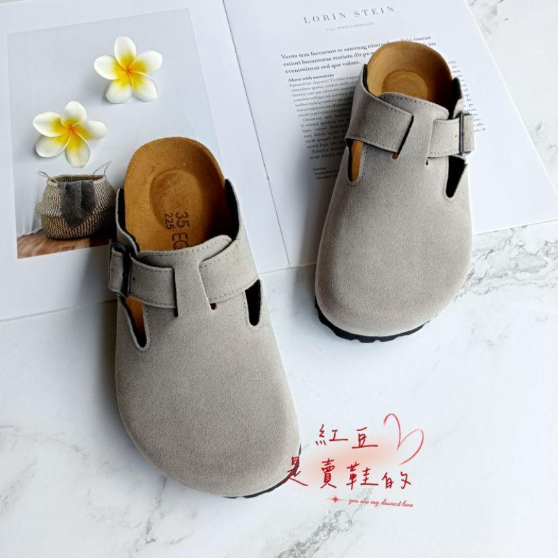 <紅豆是賣鞋的>📢女生款超好看新色、前包後空懶人鞋上架、🔥台灣手工製作穆勒鞋、中底的牛皮+專利舒軟墊、超優質的懶人鞋-細節圖6