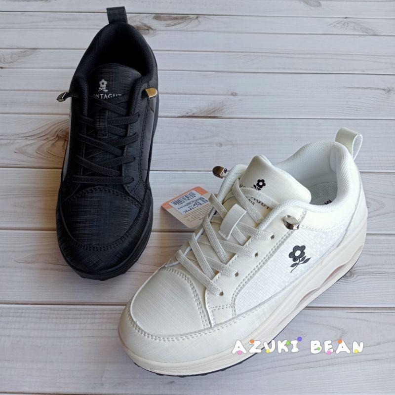 <紅豆是賣鞋的>👟MONTAGUT新款女休閒氣墊鞋、✨免繫帶久站不累休閒氣墊鞋、百搭時尚氣墊鞋-細節圖7