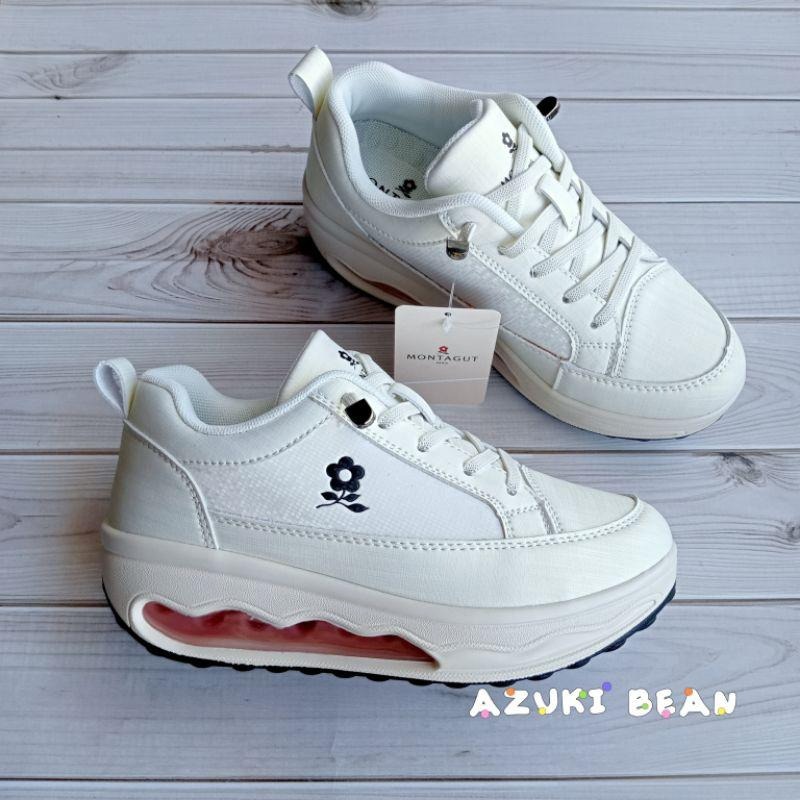 <紅豆是賣鞋的>👟MONTAGUT新款女休閒氣墊鞋、✨免繫帶久站不累休閒氣墊鞋、百搭時尚氣墊鞋-細節圖9