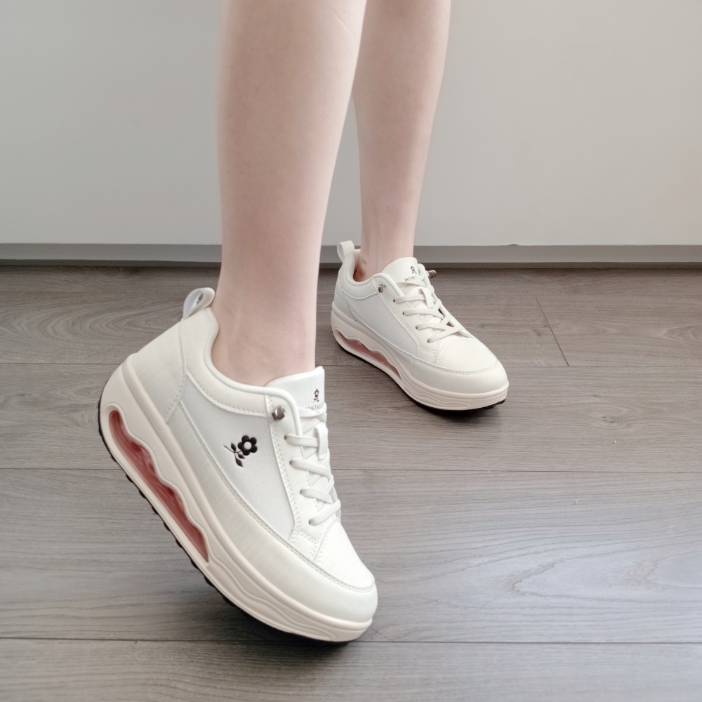 <紅豆是賣鞋的>👟MONTAGUT新款女休閒氣墊鞋、✨免繫帶久站不累休閒氣墊鞋、百搭時尚氣墊鞋-規格圖9