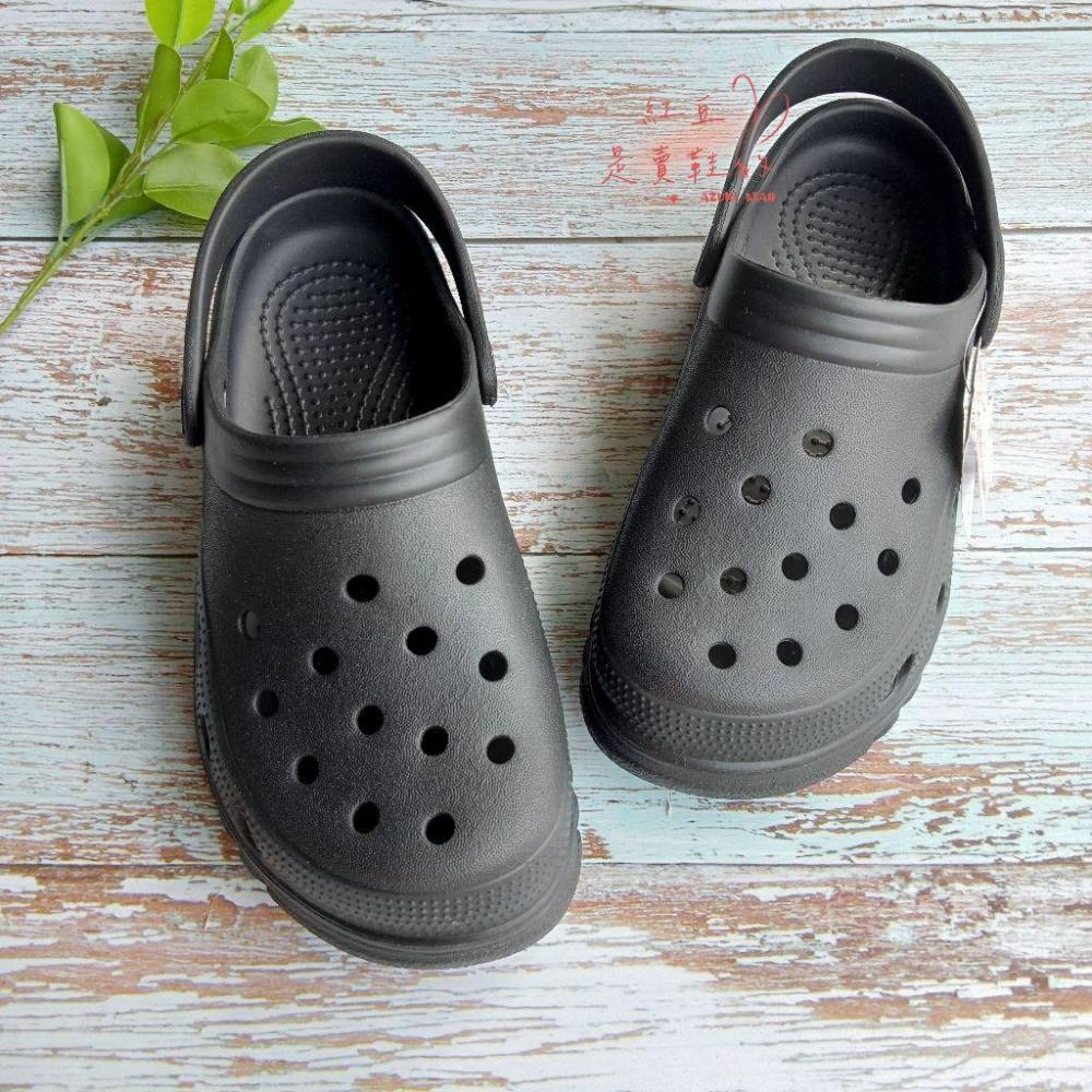 <紅豆是賣鞋的>🇹🇼台灣製造厚底防滑洞洞鞋、arriba踩屎鞋透氣一鞋兩穿、快速瀝乾懶人鞋、出遊玩水久站不累、輕質百搭-細節圖2