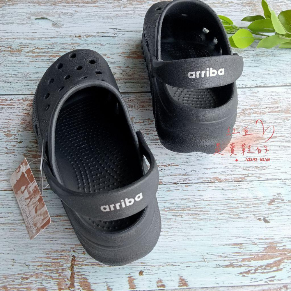 <紅豆是賣鞋的>🇹🇼台灣製造厚底防滑洞洞鞋、arriba踩屎鞋透氣一鞋兩穿、快速瀝乾懶人鞋、出遊玩水久站不累、輕質百搭-細節圖8