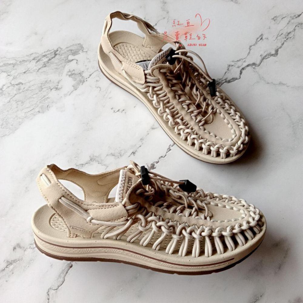 <紅豆是賣鞋的>新款老船長SINA COVA運動涼鞋、手工編織羅馬涼鞋、透氣性佳夏天不悶熱、包頭款洞洞涼鞋、個性涼鞋-細節圖4