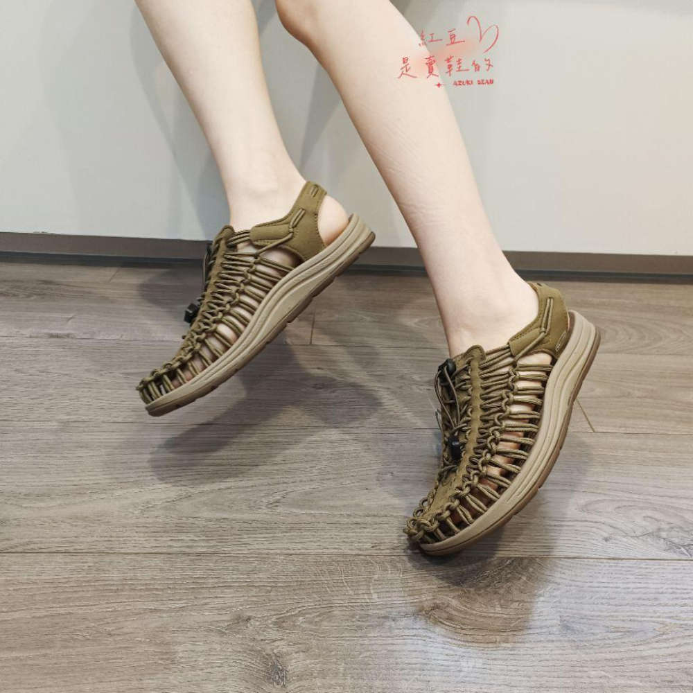 <紅豆是賣鞋的>新款老船長SINA COVA運動涼鞋、手工編織羅馬涼鞋、透氣性佳夏天不悶熱、包頭款洞洞涼鞋、個性涼鞋-細節圖4